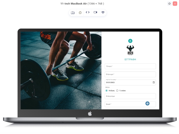 Tsigkros Gym Booking App - Next.js Web Application